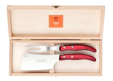 Gifts - Rainbow laguiole steak knives by Claude Dozorme - LAGUIOLE CLAUDE DOZORME