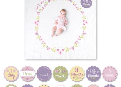 Kids accessories - Box “My first year” Lange & photo cards - LULUJO