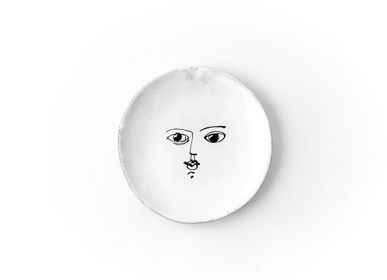 Ceramic - Bread plate Moon - CARRON PARIS