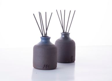 Céramique - Diffuseurs à roeaux en Stoneware Noir - WAKS CANDLES