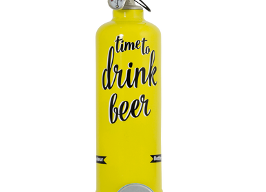 Objets de décoration - Extincteur cuisine design Drink Beer jaune - FIRE DESIGN