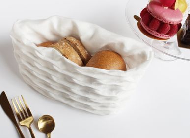 Design objects - Enif / handmade hemp bread basket - MOLFO