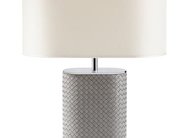 Office sets - RIVIERE luxury leather desk accessories and lamps - RIVIERE