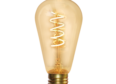 Ampoules pour éclairage intérieur - Vintage LED Edison Bulb Old Filament Lamp - 5W E27 Pear ST64 - INDUSTVILLE