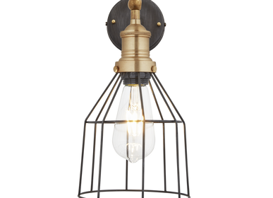 Wall lamps - Brooklyn Wire Cage Wall Light - 6 inch - Cone - INDUSTVILLE