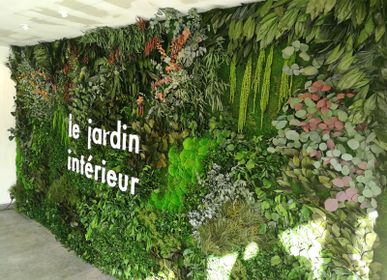 Mobilier et rangements pour bureau - Mûr Végétal Stabilisé-Forêt Dense  - GREEN MOOD