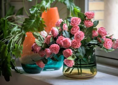 Décorations florales - Rose artificielle en soie. - ASIATIDES