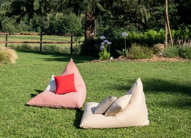 Outdoor decorative accessories - CUSHION BERLINGOT LONTANO. - TOILES & VOILES