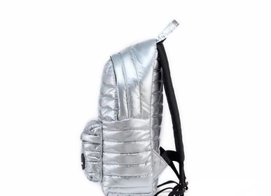 Bags and totes - MiDue_9 Backpack Metal – silver  - MUESLII