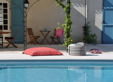 Outdoor decorative accessories - CUSHION  PILLOW MEZZO (Collection 2022). - TOILES & VOILES