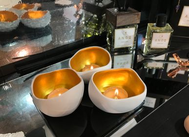 Décorations pour tables de Noël - Bougeoirs TRIO - Ensemble 3 pièces - ANOQ