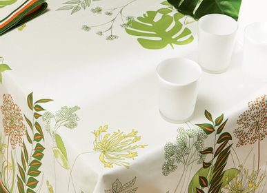 Table linen - Agapanthes tablecloth - BEAUVILLÉ