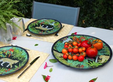 Plats et saladiers - Plats mélamine - LES JARDINS DE LA COMTESSE