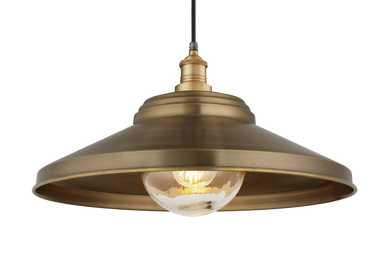 Outdoor hanging lights - Brooklyn ceiling light for outdoor and bathroom - 18 inches  - INDUSTVILLE