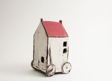 Design objects - House on wheels - BÉRANGÈRE CÉRAMIQUES