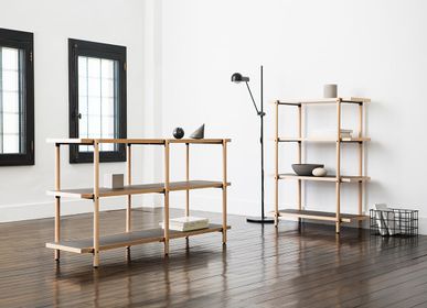 Shelves - LOG Shelve - Matt Wooden - METROCS