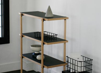 Shelves - LOG Shelve - Matt Wooden - METROCS
