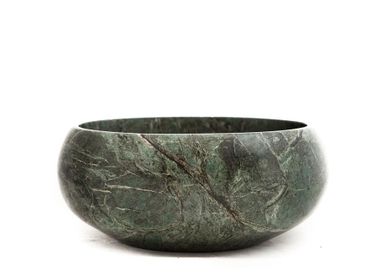 Decorative objects - Bowl green granite - SIROCCOLIVING APS