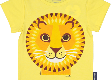 Prêt-à-porter - T shirt manches courtes Lion imprimé recto verso  - COQ EN PATE