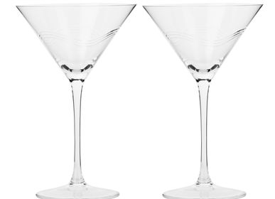 Accessoires pour le vin - Verre à Martini - Verre à pied sans plomb cristal - SHAZE LUXURY RETAIL PVT LTD