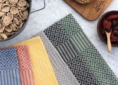 Linge de table textile - Torchons "Barocco" - LOLIVA FOOD MOOD