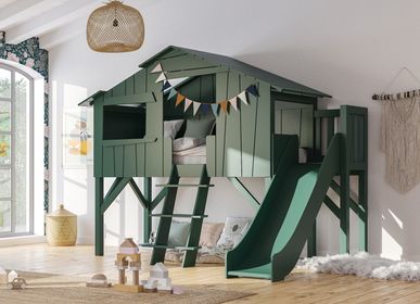 Beds - TREEHOUSE BED AND SLIDE - MATHY BY BOLS