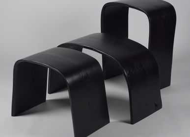 Stools - MINIMAL stools - Carbon - JOE SAYEGH PARIS