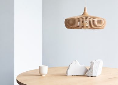Hanging lights - Clava Dine wood | lampshade - UMAGE