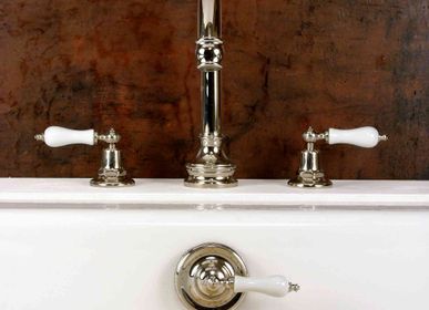 Robinetterie - Deck-mounted swan-neck tub spout - VOLEVATCH