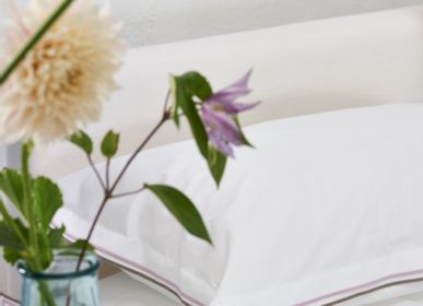 Bed linens - Astor Nutmeg and Dusty Rose - Duvet Set - DESIGNERS GUILD