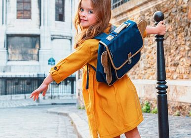 Children's bags and backpacks - MINI WINGED SCHOOLBAG - CARAMEL&CIE