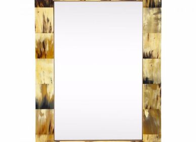 Miroirs - Miroir en corne claire 50x70cm - MOON PALACE