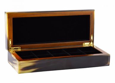 Caskets and boxes - Jewelry box horn L 25x10x5,5cm - MOON PALACE