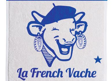 Linge d'office - La Vache qui Rit - French Vache / Carré éponge - COUCKE
