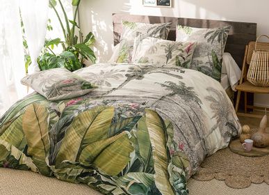 Bed linens - Bed linen Tahiti in percale of cotton - TRADITION DES VOSGES
