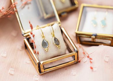 Bijoux - Boucle d'oreille etnic drop - MUJA JUMA