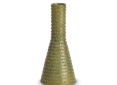 Ceramic - IF Poem Patterned Vase and Bowl - ESMA DEREBOY HANDMADE CERAMIC