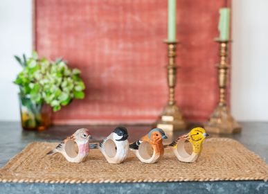 Gifts - Wooden Napkin Rings - WILDLIFE GARDEN