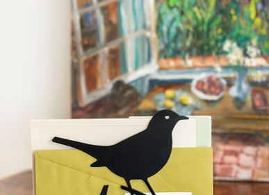 Decorative objects - Letter Rack Blackbird - WILDLIFE GARDEN