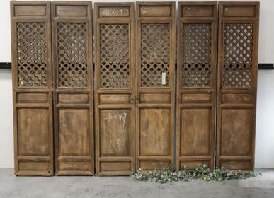 Unique pieces - Sets of Large Screen Doors - THE SILK ROAD COLLECTION