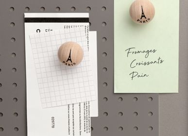 Customizable objects - Eiffel Tower magnetic ball - natural - TOUT SIMPLEMENT,