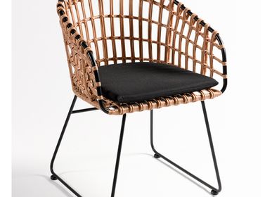 Lounge chairs for hospitalities & contracts - ARMCHAIR CB6101-B - CRISAL DECORACIÓN