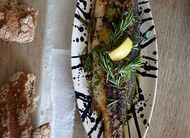Platter and bowls - Gerona Fish Dish - CANVAS HOME