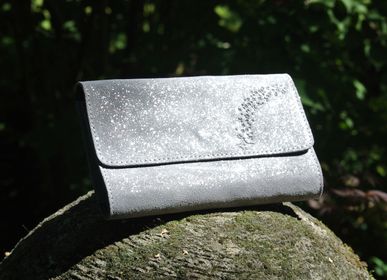 Leather goods - Glitter leather companion wallet - LA CARTABLIÈRE