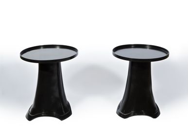 Dining Tables - Bronze Side Table - AZEN