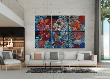 Office design and planning - The Dance 6 x 100 x 100 cm - MAISON FÉTICHE