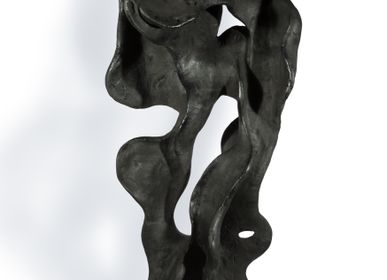 Pièces uniques - Sculpture Noire XI - AZEN