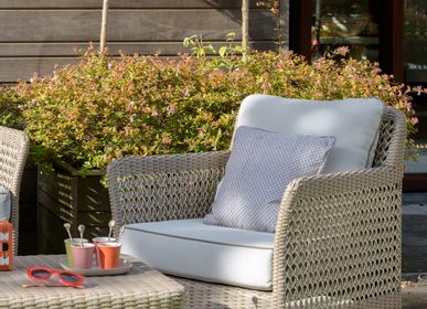 Fauteuils de jardin - Fauteuil de jardin en résine ANTIBES - KOK MAISON