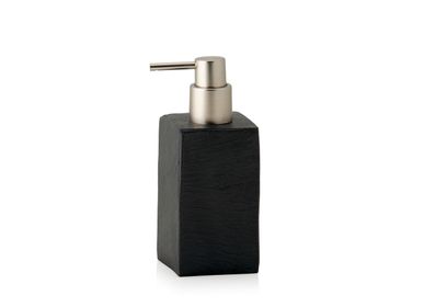 Accessoires à fixer - Distributeur de savon effet ardoise polyresine BA70114 - ANDREA HOUSE
