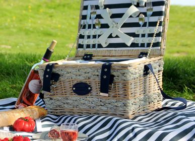 Outdoor decorative accessories - Picnic baskets - 2 people. - LES JARDINS DE LA COMTESSE